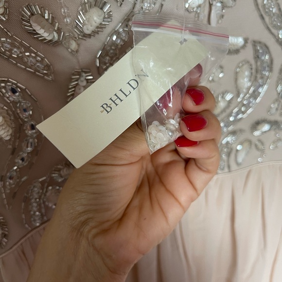 NWT Anthropologie BHLDN Aidan Mattox Giada Dress Size US 6 NWT $450 - Picture 3 of 4